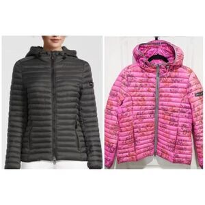 Frieda & Freddies NY | Padded Jacket in Hot Pink Floral